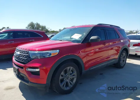 2021 Ford Explorer Xlt z USA, uszkodzony, nr VIN 1FMSK7DH1MGA94653